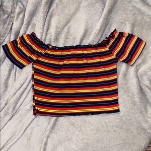 Multiple colors crop top